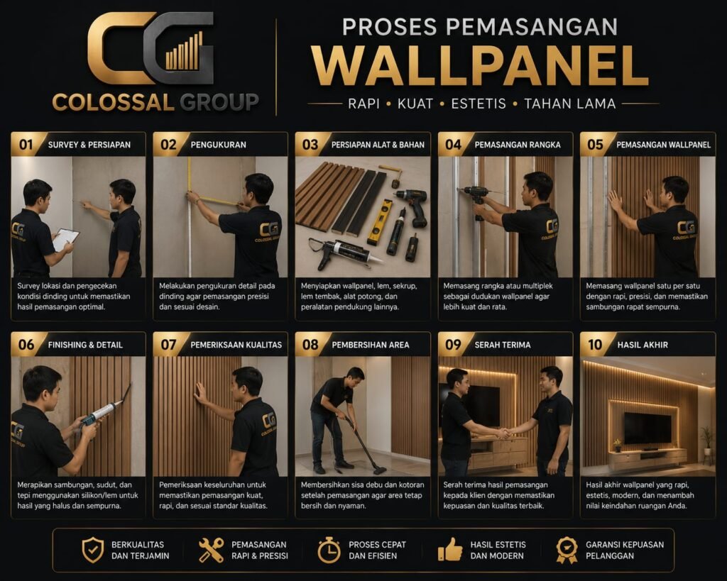 Interior Mewah dengan Wallpanel Modern 2027