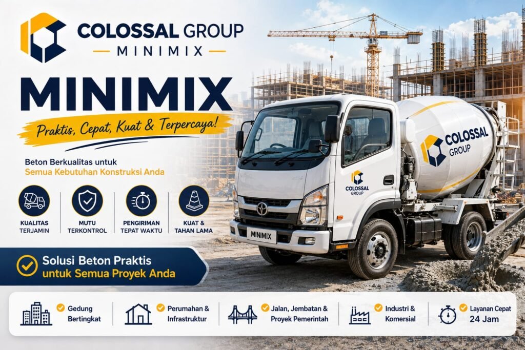 Minimix waterproofing Majalengka beton cor integral anti bocor